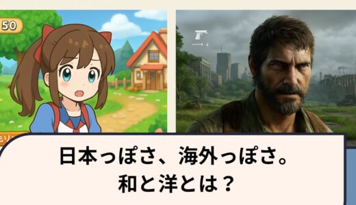 日本っぽさ、海外っぽさ。和と洋とは？